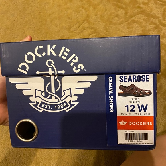 MENS DOCKERS NEW IN BOX 12 W Seahorse Sandals - Picture 4 of 4